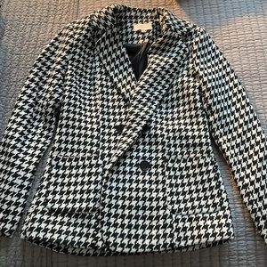 Houndstooth Peacoat